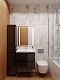 Style Line Мебель для ванной Даймонд 70 Люкс черная, PLUS подвесная – картинка-16
